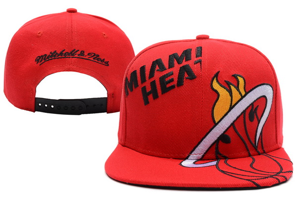 NBA Miami Heat MN Snapback Hat #105